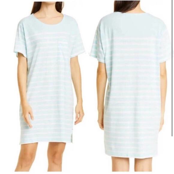 NWT La Ligne Edie Striped T-Shirt Dress XL - Picture 1 of 1